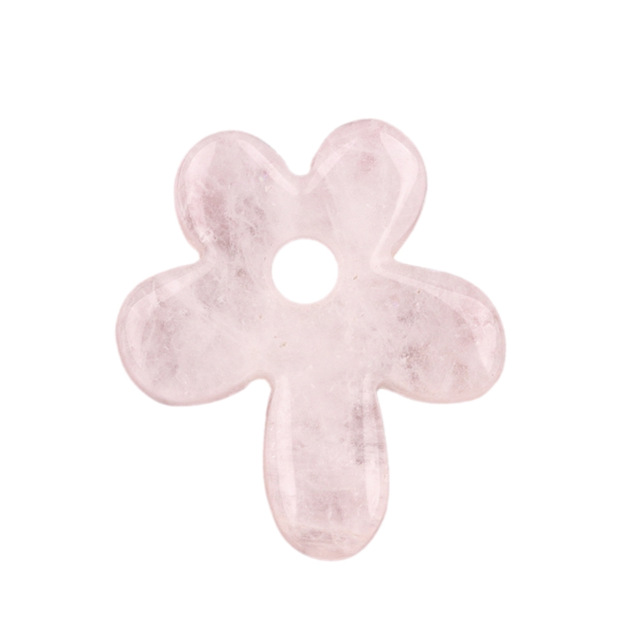 35MM Flower Stone Pendant for Jewelry Making Healing Chakra