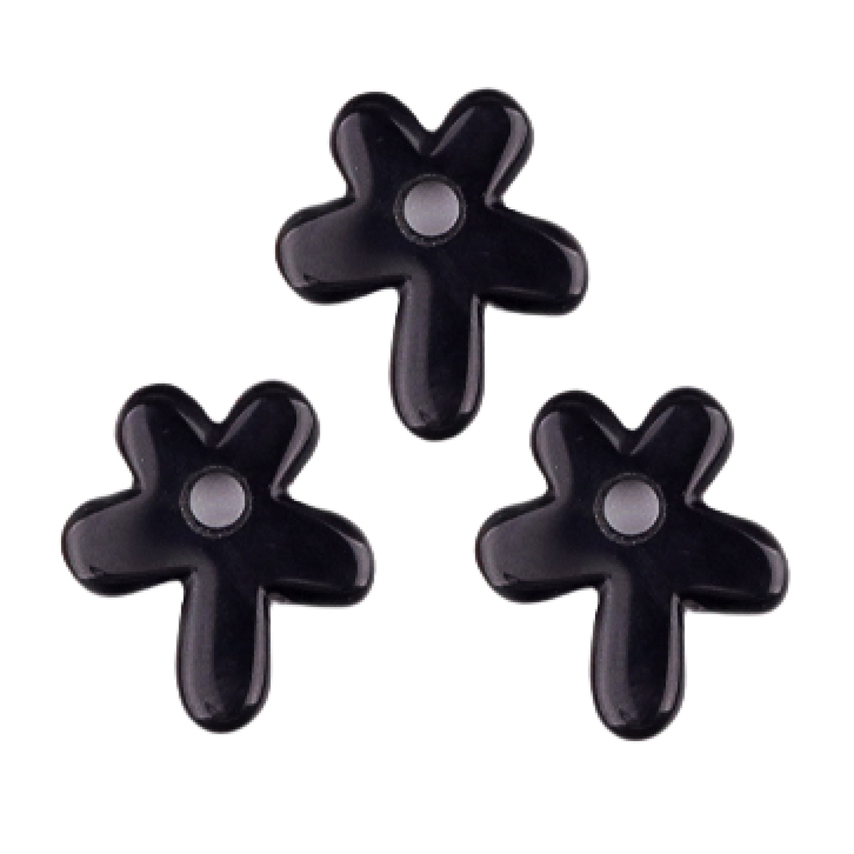 35MM Flower Stone Pendant for Jewelry Making Healing Chakra
