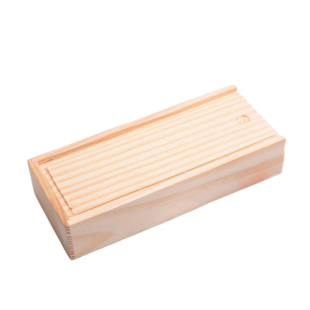 Natural Stone 4-5CM Crystal Column Point 8 Pieces Set in Wood Box Hexagonal Column Crystal Healing Stone Handicraft Friend Gift Set