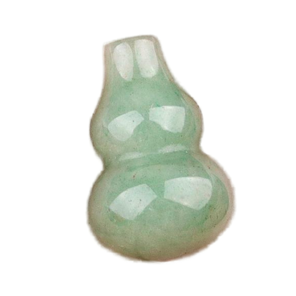 Handmade Carved Mini Gourd Stone Home Decoration Worry Stones Crystal Crafts