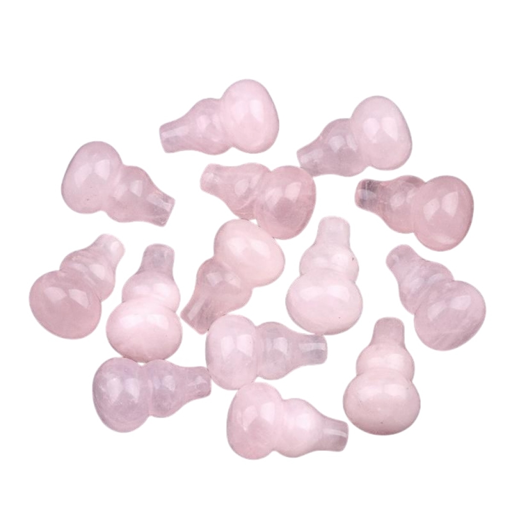 Handmade Carved Mini Gourd Stone Home Decoration Worry Stones Crystal Crafts