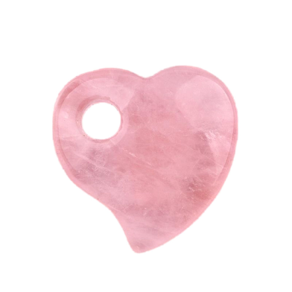 30MM Love Heart Stone Pendant for Jewelry Making Healing Chakra