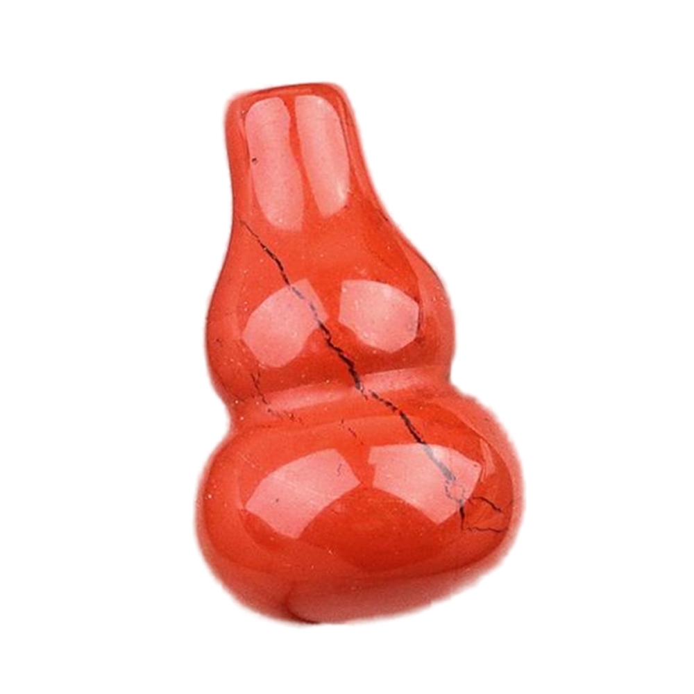 Handmade Carved Mini Gourd Stone Home Decoration Worry Stones Crystal Crafts