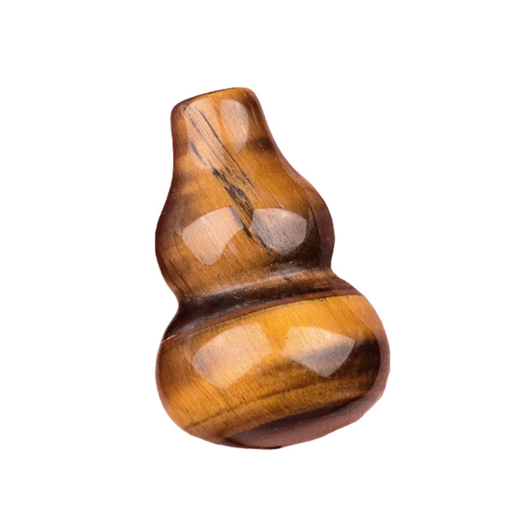 Handmade Carved Mini Gourd Stone Home Decoration Worry Stones Crystal Crafts