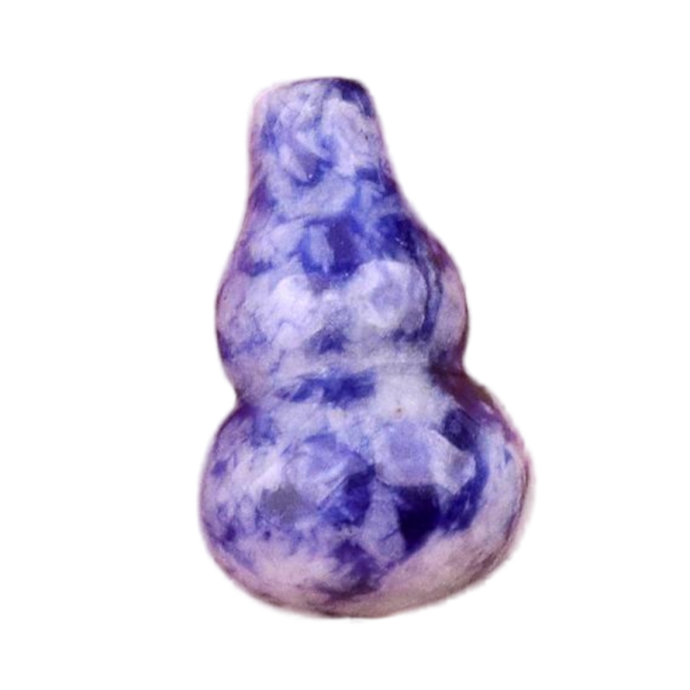 Handmade Carved Mini Gourd Stone Home Decoration Worry Stones Crystal Crafts