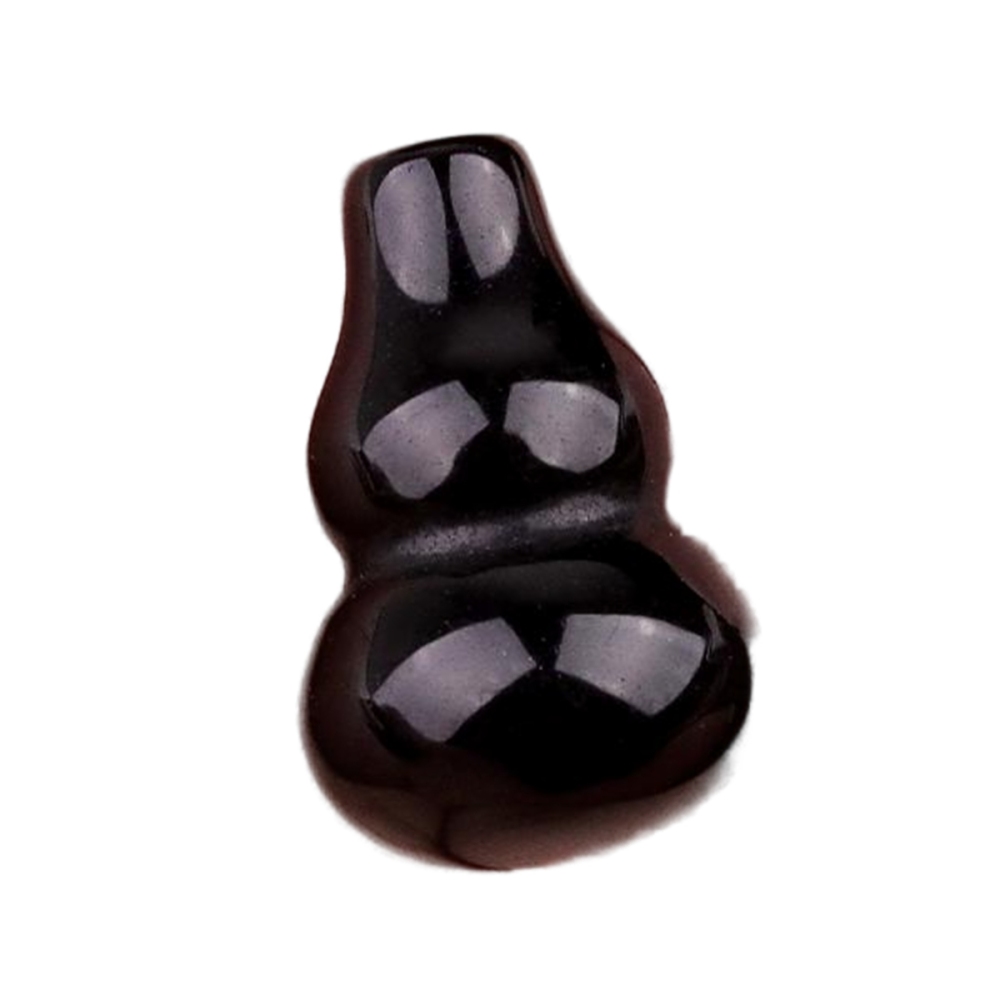 Handmade Carved Mini Gourd Stone Home Decoration Worry Stones Crystal Crafts