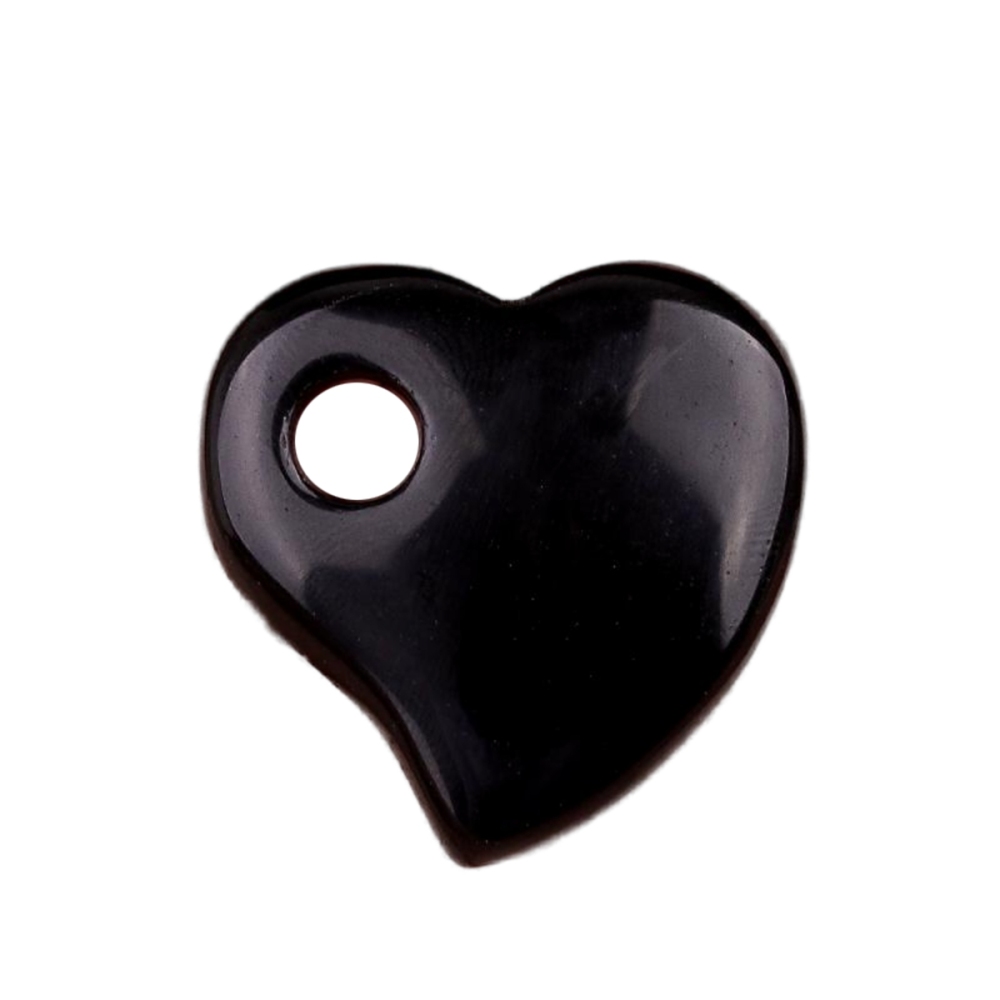 30MM Love Heart Stone Pendant for Jewelry Making Healing Chakra