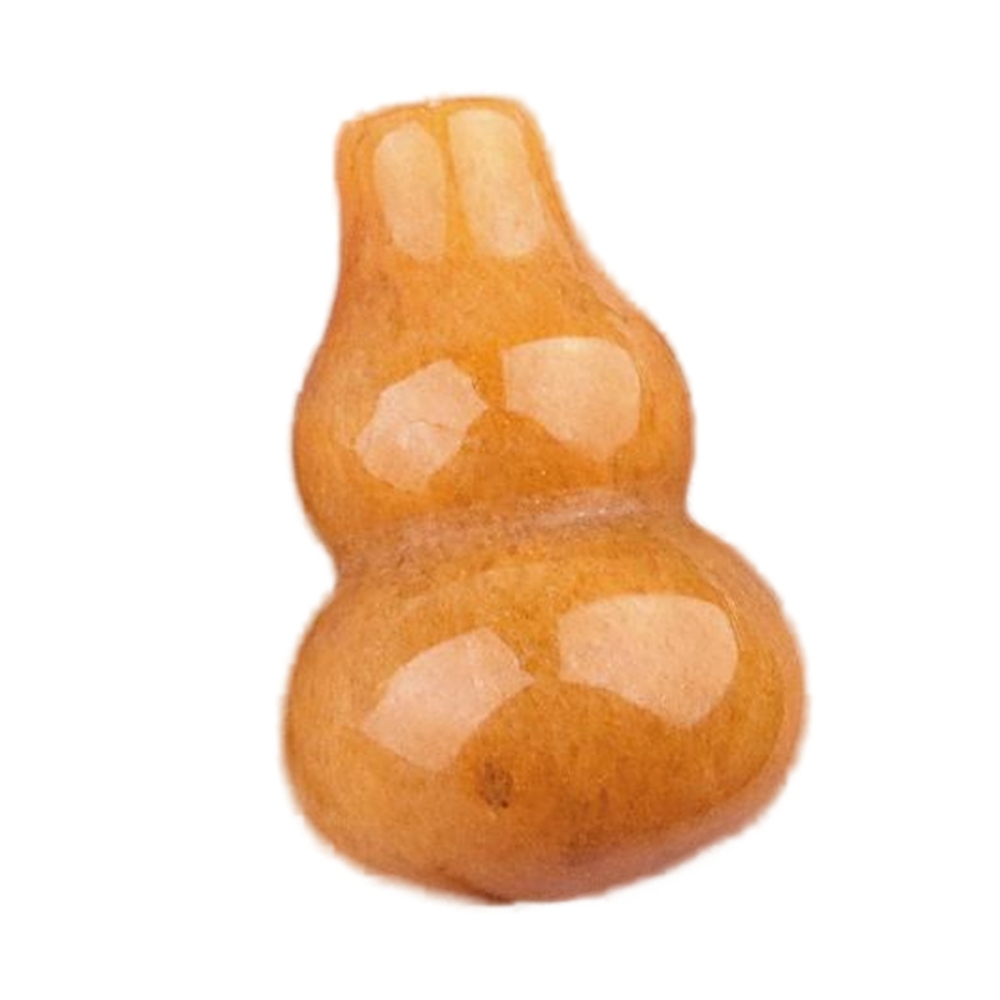 Handmade Carved Mini Gourd Stone Home Decoration Worry Stones Crystal Crafts