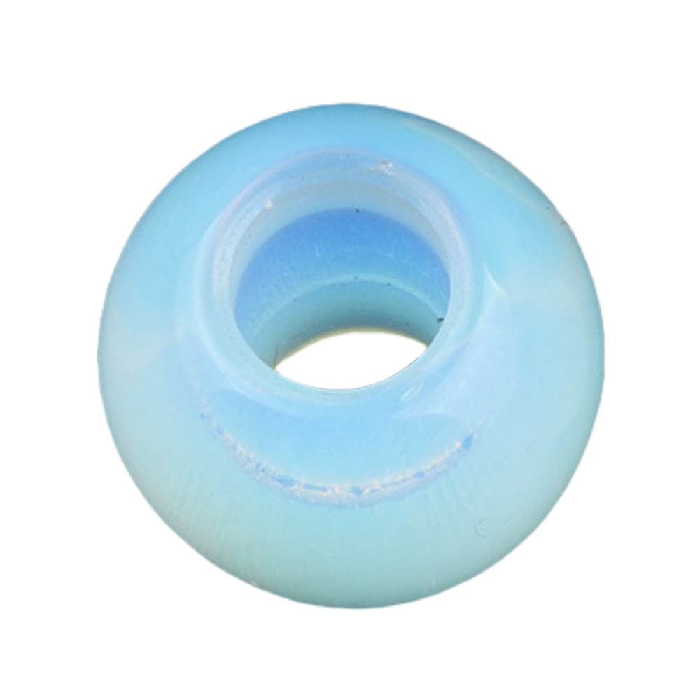 5MM Big Hole Loose 14MM Round Gemstone Beads for Making Jewelry
