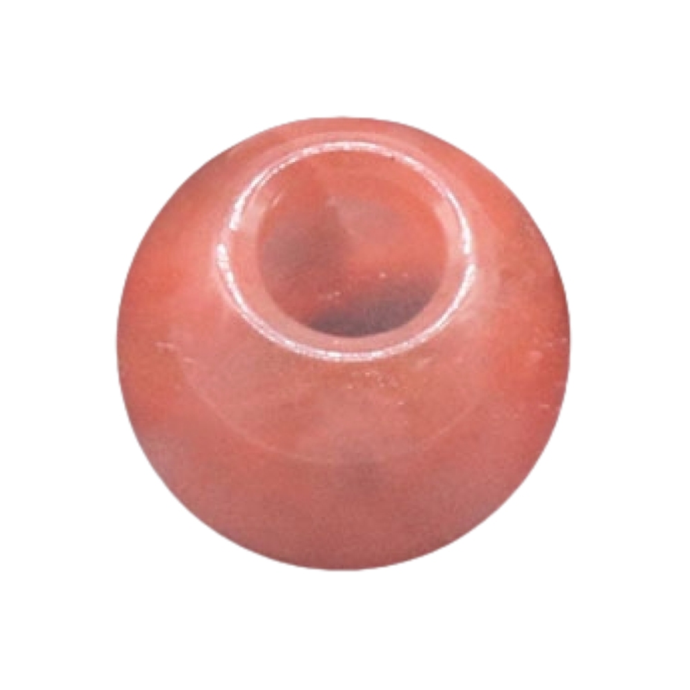 5MM Big Hole Loose 14MM Round Gemstone Beads for Making Jewelry