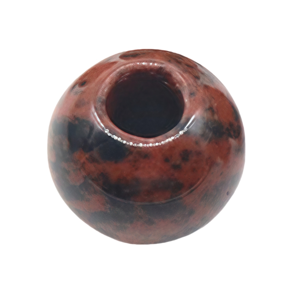 5MM Big Hole Loose 14MM Round Gemstone Beads for Making Jewelry