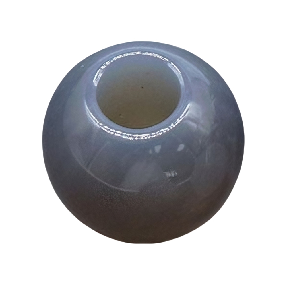 5MM Big Hole Loose 14MM Round Gemstone Beads for Making Jewelry