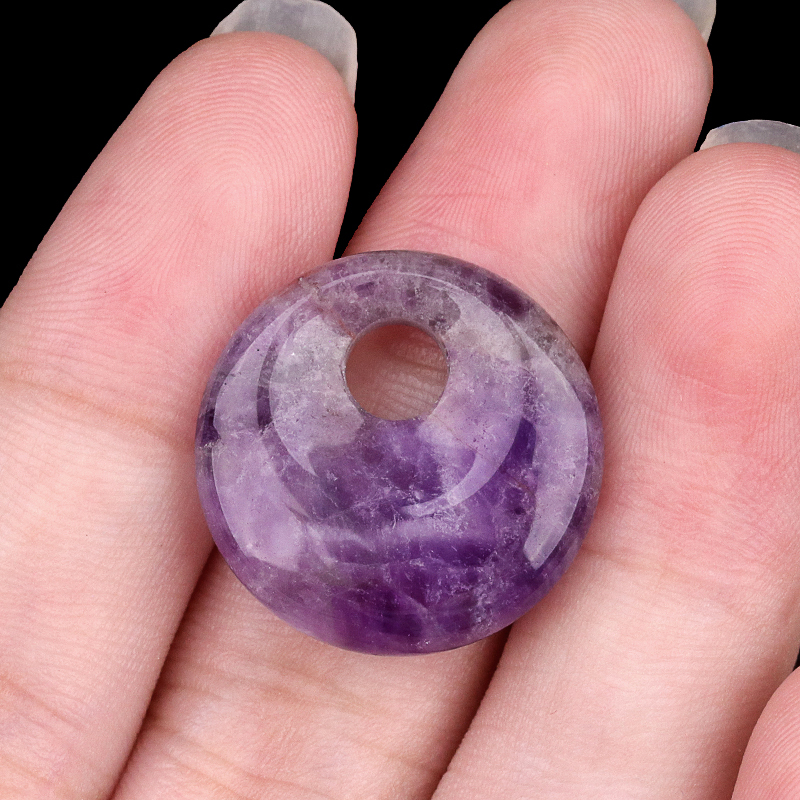 30MM Pingan Gemstone Pendant for Making Jewelry