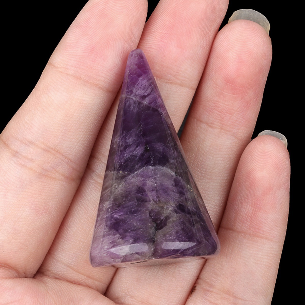 Gemstone Ring Holder Tower (D25X40MM) Stone Jewelry Display Stand Point Cone Decorative Wedding Storage