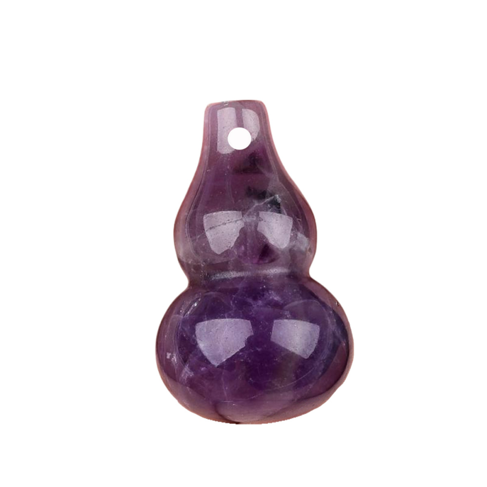 18x30MM Handmade Carved Mini Gourd Stone Pendant for Making Jewelry