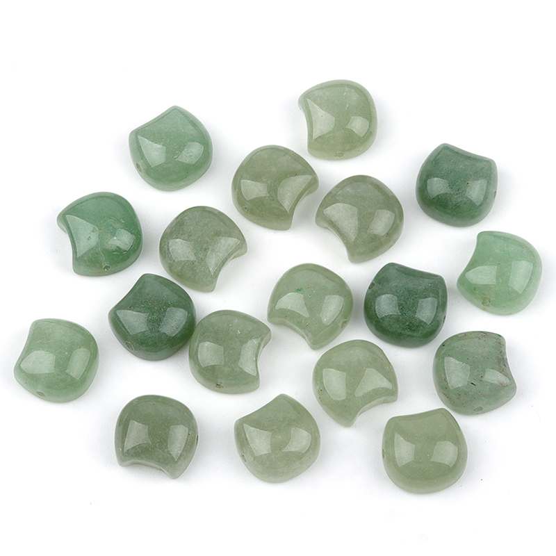 16MM Cat Head (No Face) Stone Beads Drilled 1.5MM Side Hole For DIY Making Jewelry