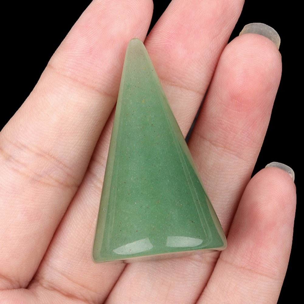 Gemstone Ring Holder Tower (D25X40MM) Stone Jewelry Display Stand Point Cone Decorative Wedding Storage