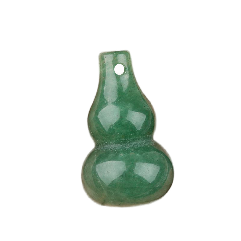 18x30MM Handmade Carved Mini Gourd Stone Pendant for Making Jewelry