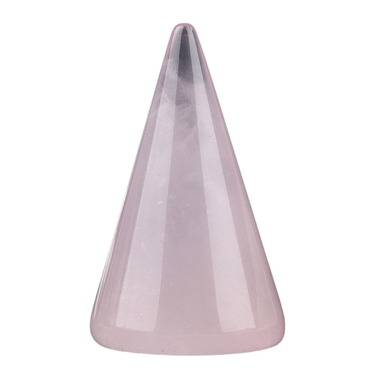 Gemstone Ring Holder Tower (D25X40MM) Stone Jewelry Display Stand Point Cone Decorative Wedding Storage