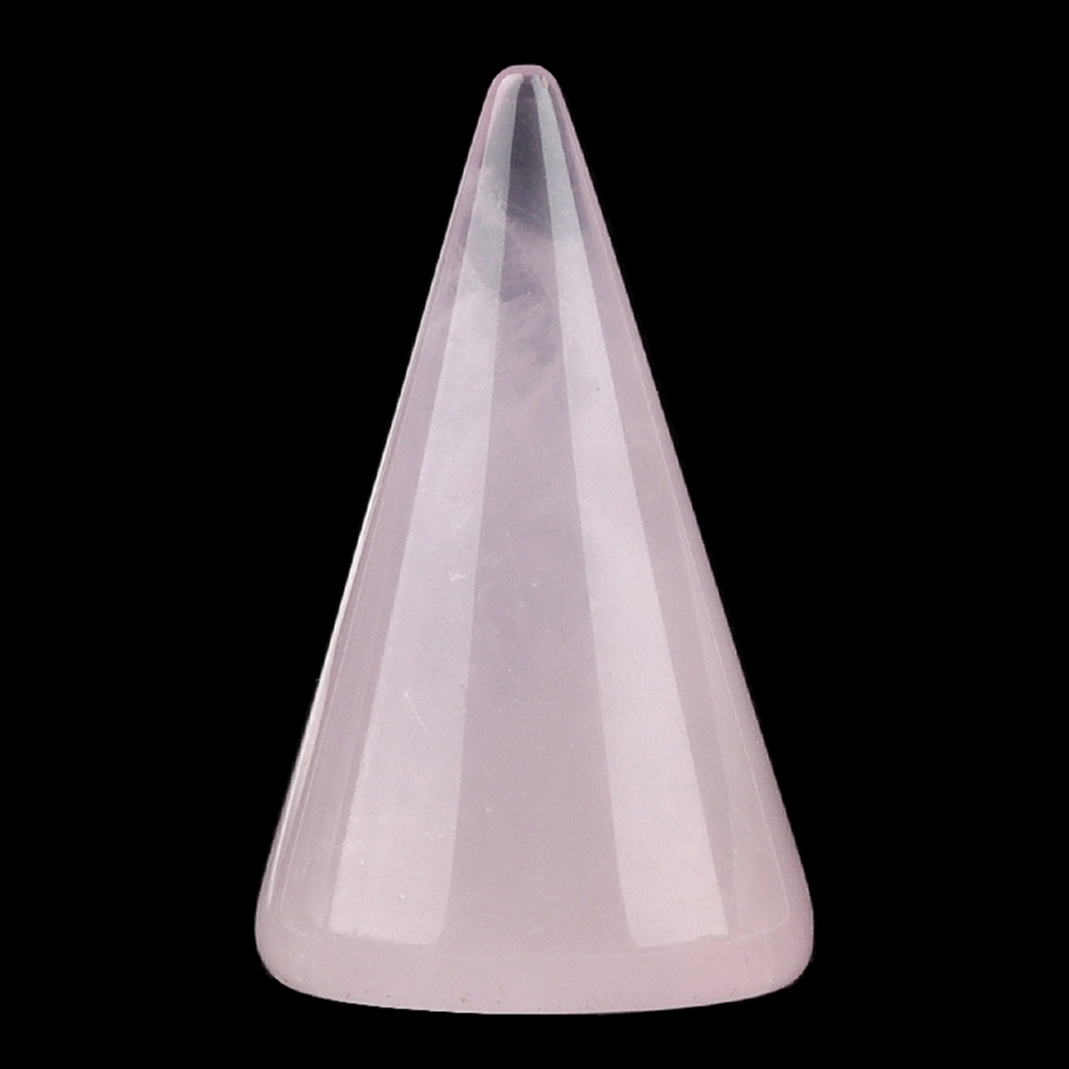 Gemstone Ring Holder Tower (D25X40MM) Stone Jewelry Display Stand Point Cone Decorative Wedding Storage
