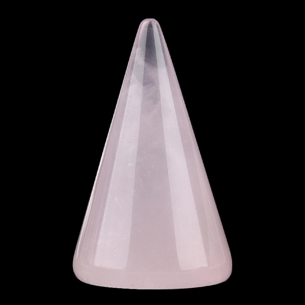 Gemstone Ring Holder Tower (D25X40MM) Stone Jewelry Display Stand Point Cone Decorative Wedding Storage