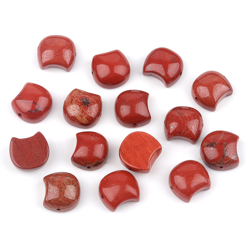 16MM Cat Head (No Face) Stone Beads Drilled 1.5MM Side Hole For DIY Making Jewelry