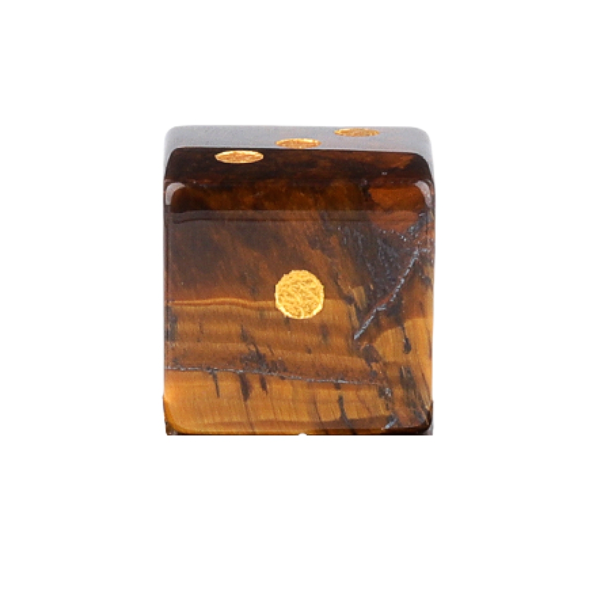 Hand Carved 16mm Gemstone Dices for Game Royal Play SP1099G Natural Stone Crystal Cube Beads