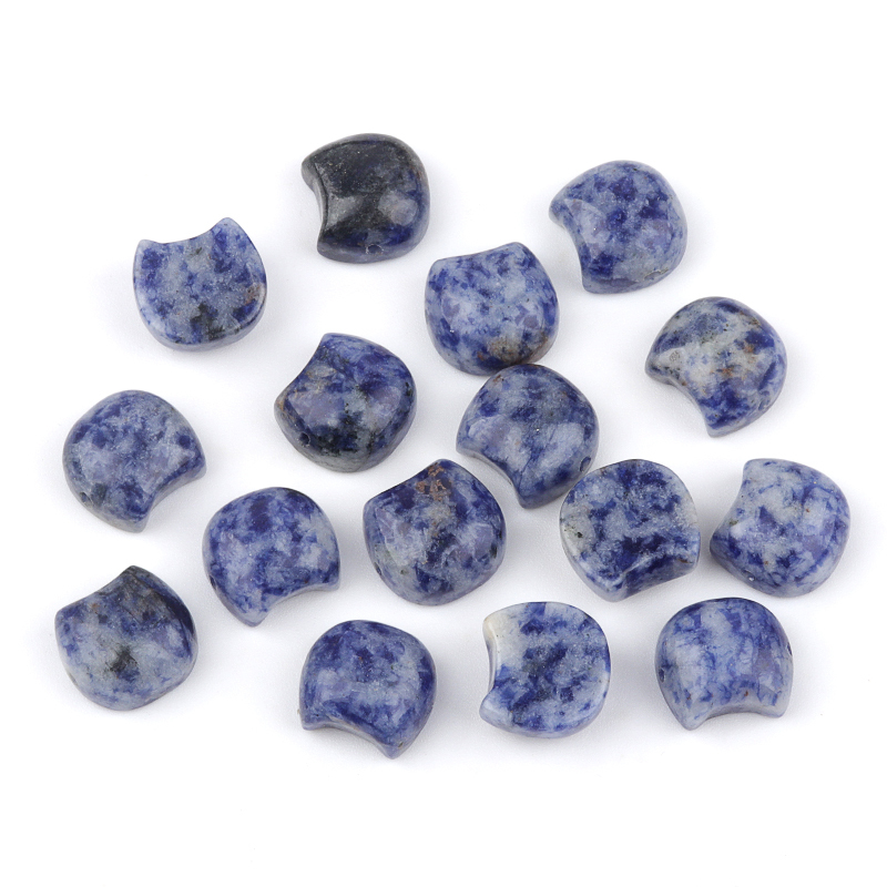 16MM Cat Head (No Face) Stone Beads Drilled 1.5MM Side Hole For DIY Making Jewelry