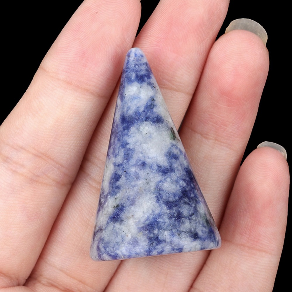 Gemstone Ring Holder Tower (D25X40MM) Stone Jewelry Display Stand Point Cone Decorative Wedding Storage