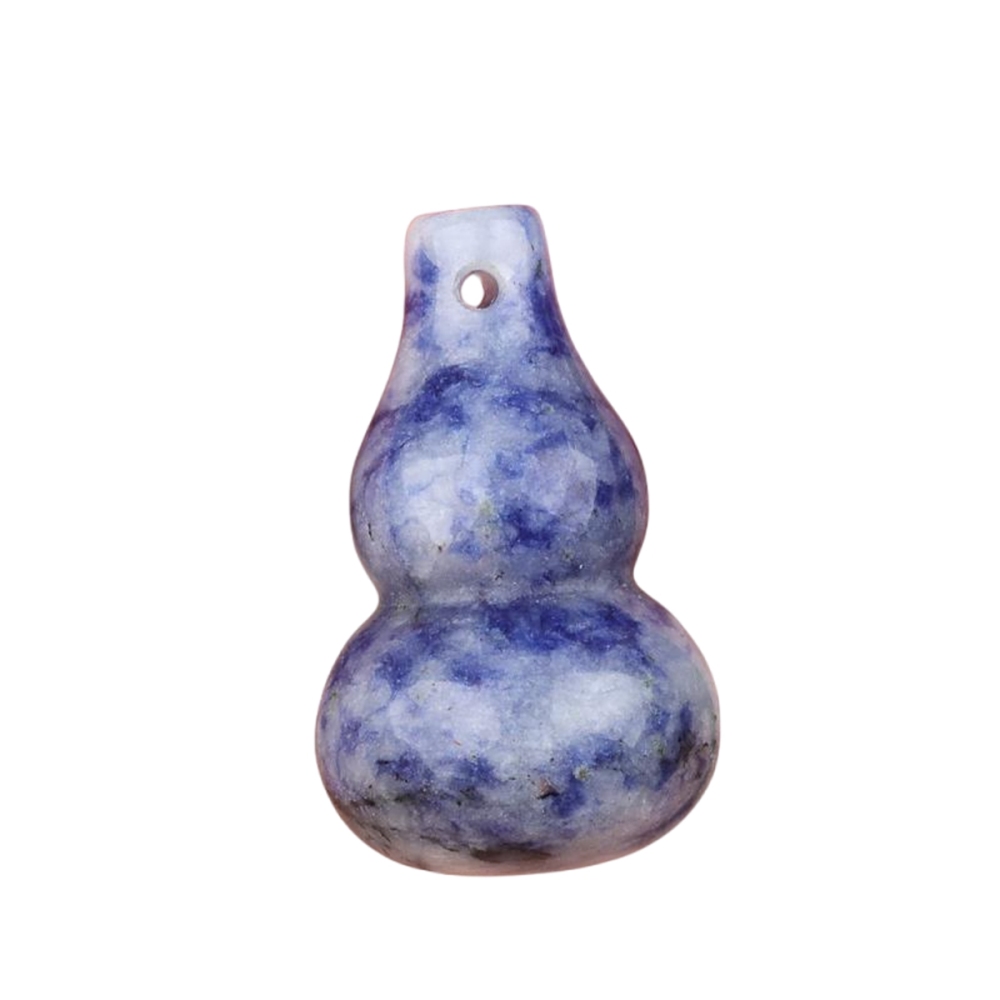 18x30MM Handmade Carved Mini Gourd Stone Pendant for Making Jewelry