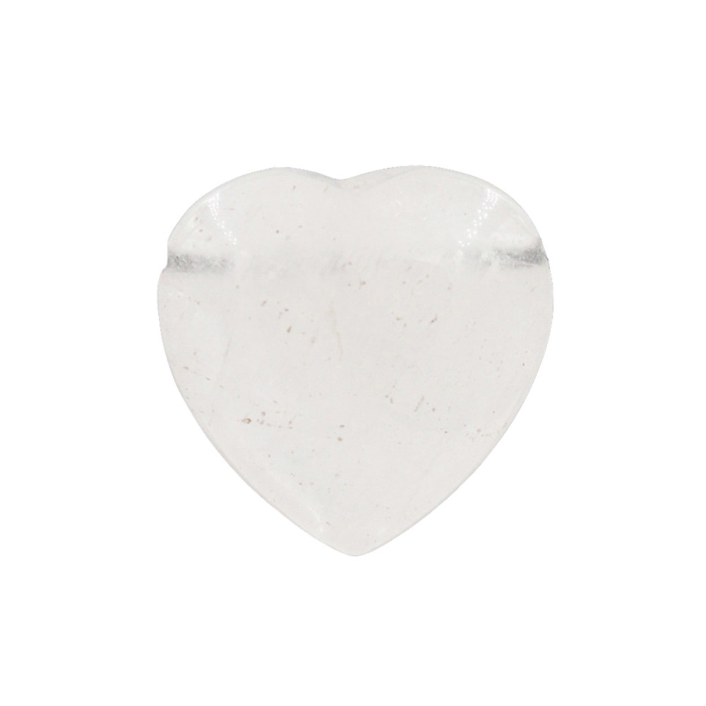 25MM Gemstone Heart  Drilled 3MM Side Hole for Making Jewelry