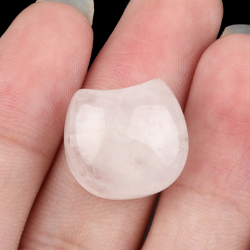 16MM Cat Head (No Face) Stone Beads Drilled 1.5MM Side Hole For DIY Making Jewelry