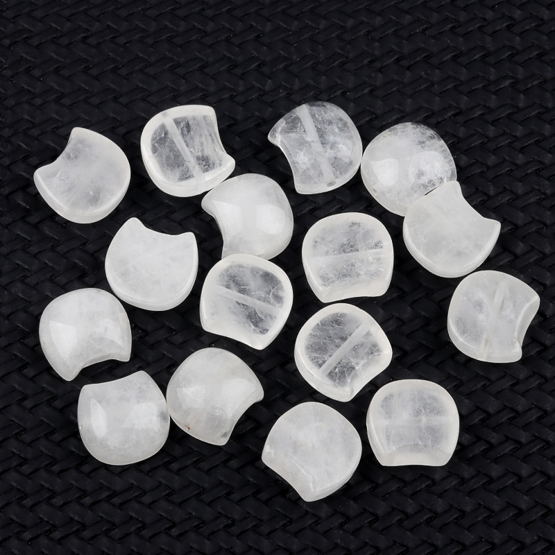 16MM Cat Head (No Face) Stone Beads Drilled 1.5MM Side Hole For DIY Making Jewelry