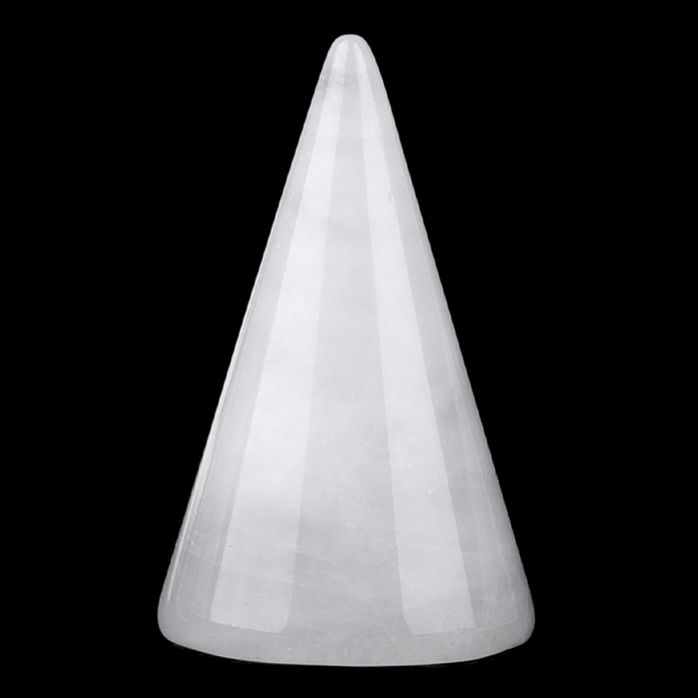 Gemstone Ring Holder Tower (D25X40MM) Stone Jewelry Display Stand Point Cone Decorative Wedding Storage