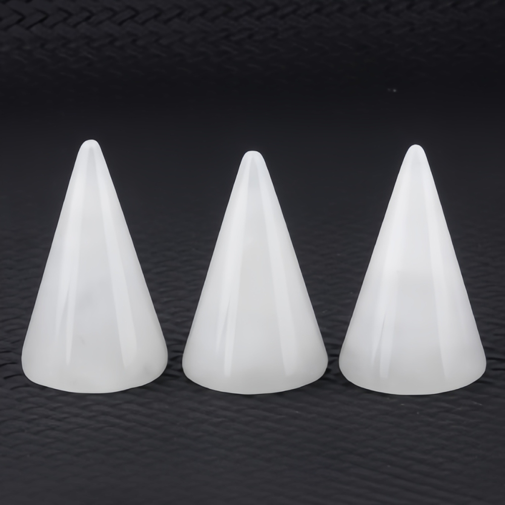 Gemstone Ring Holder Tower (D25X40MM) Stone Jewelry Display Stand Point Cone Decorative Wedding Storage