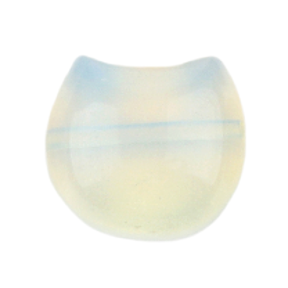 16MM Cat Head (No Face) Stone Beads Drilled 1.5MM Side Hole For DIY Making Jewelry