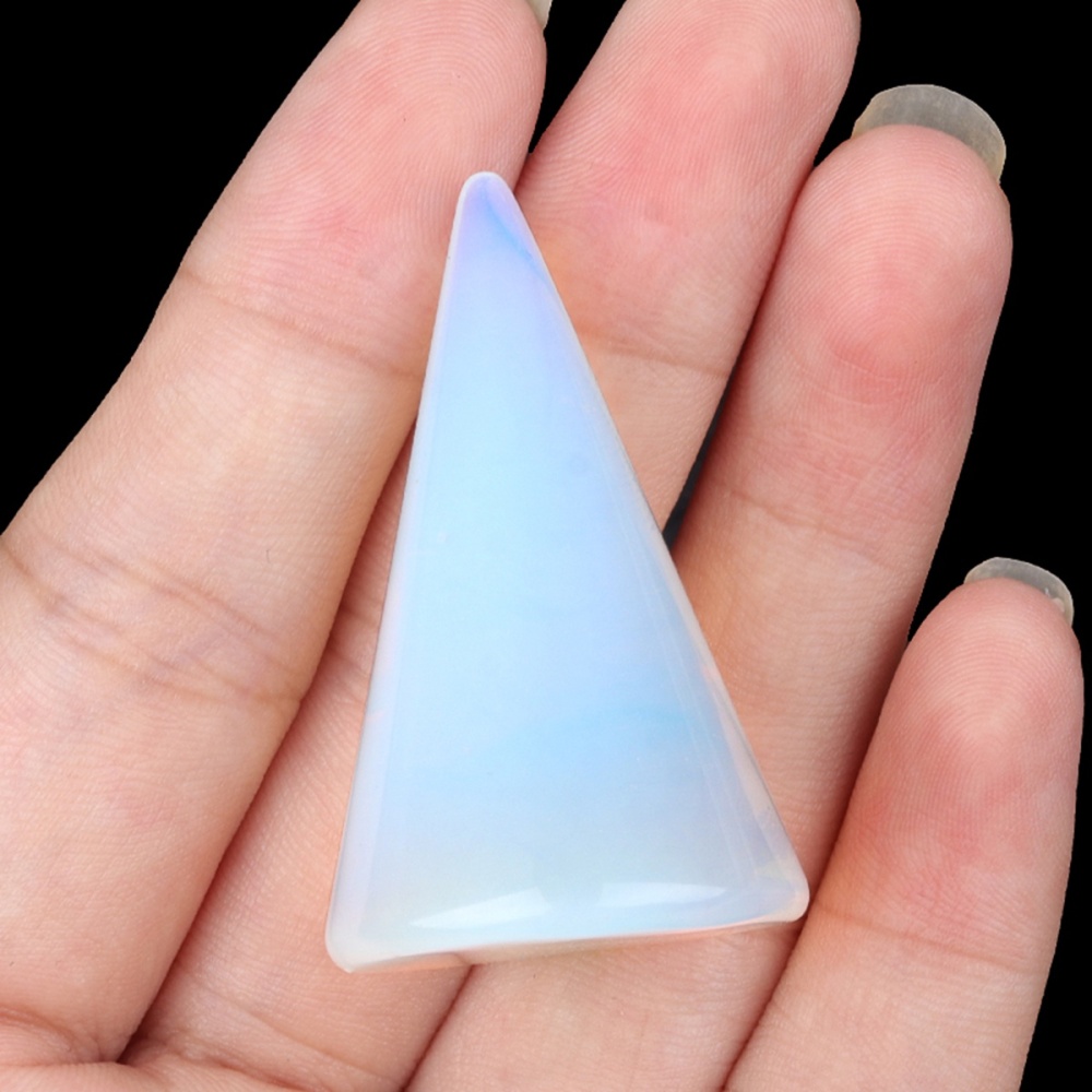 Gemstone Ring Holder Tower (D25X40MM) Stone Jewelry Display Stand Point Cone Decorative Wedding Storage