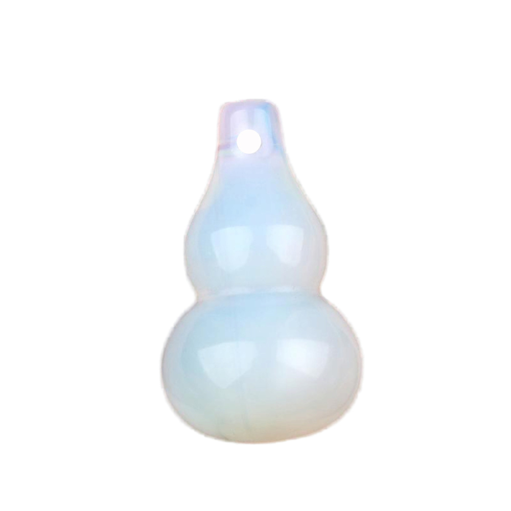 18x30MM Handmade Carved Mini Gourd Stone Pendant for Making Jewelry