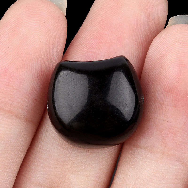 16MM Cat Head (No Face) Stone Beads Drilled 1.5MM Side Hole For DIY Making Jewelry