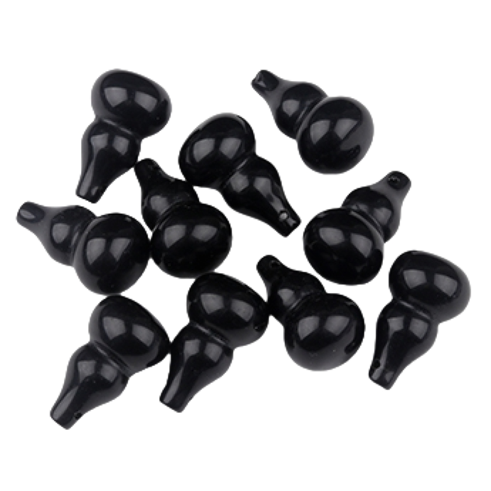 18x30MM Handmade Carved Mini Gourd Stone Pendant for Making Jewelry