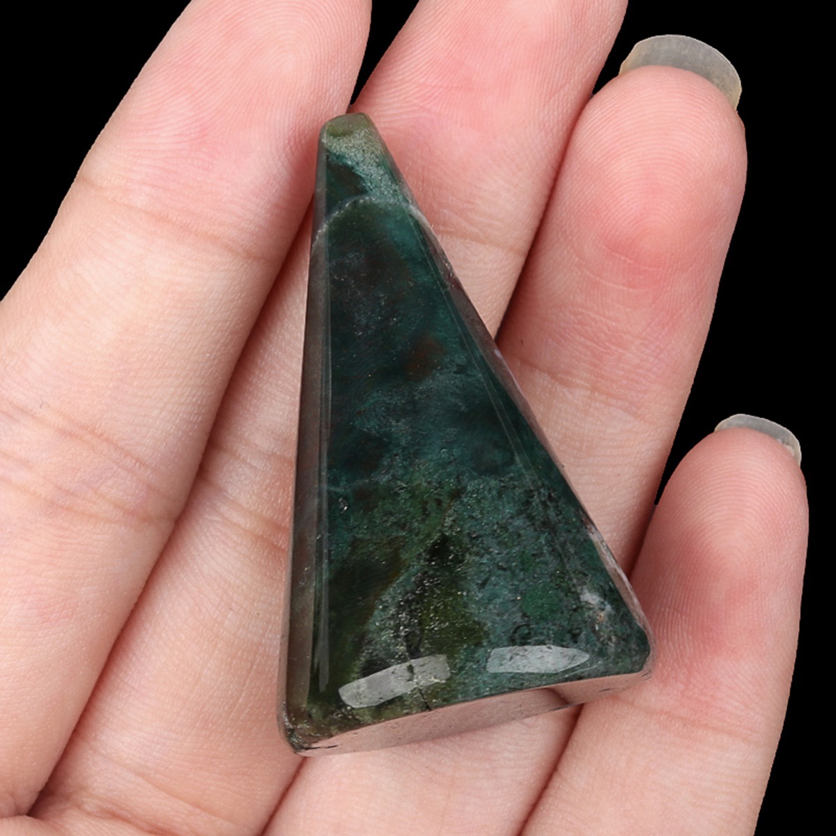Gemstone Ring Holder Tower (D25X40MM) Stone Jewelry Display Stand Point Cone Decorative Wedding Storage