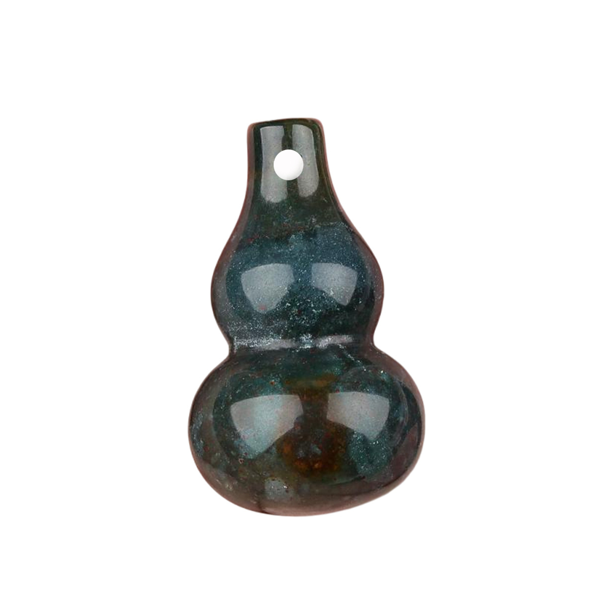 18x30MM Handmade Carved Mini Gourd Stone Pendant for Making Jewelry