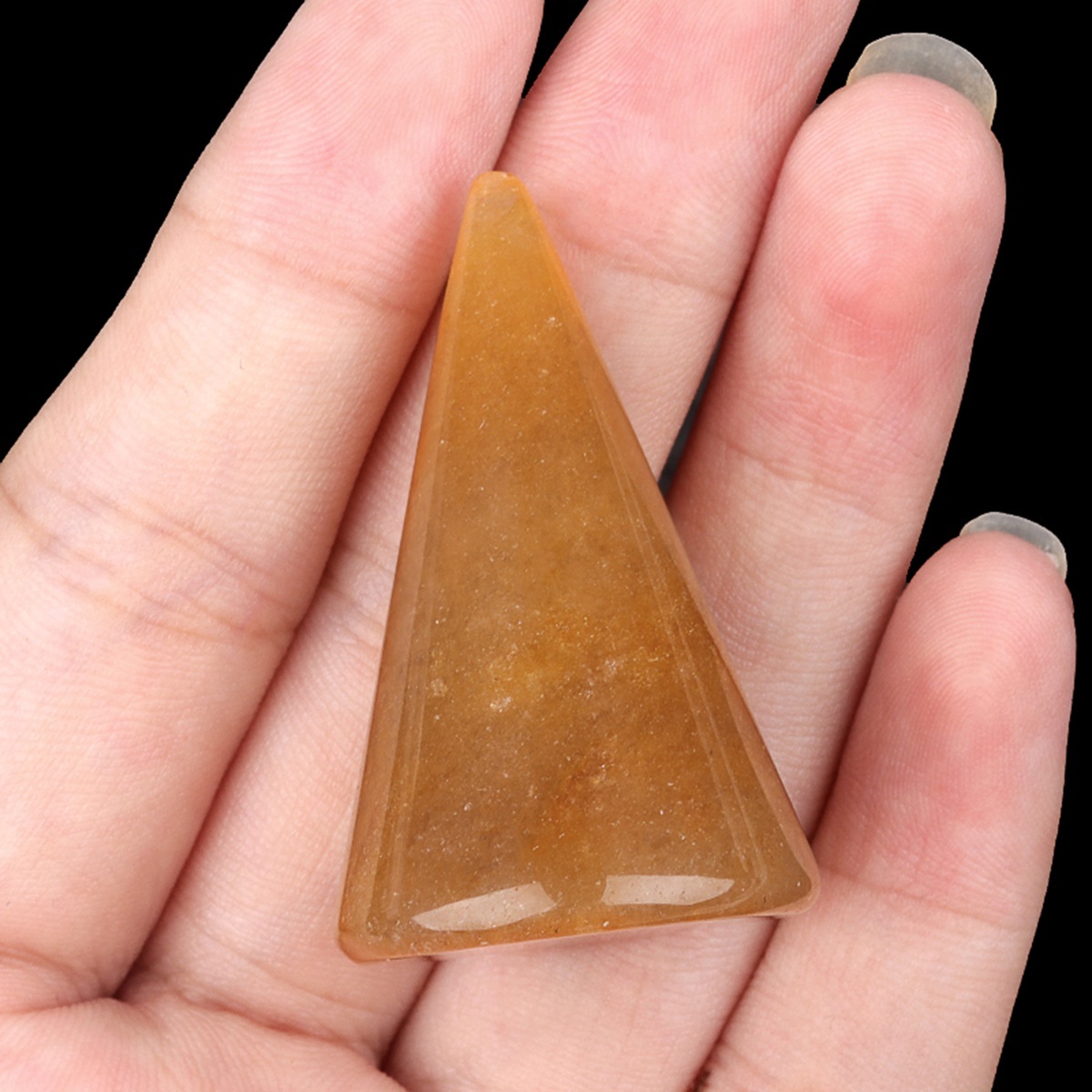 Gemstone Ring Holder Tower (D25X40MM) Stone Jewelry Display Stand Point Cone Decorative Wedding Storage