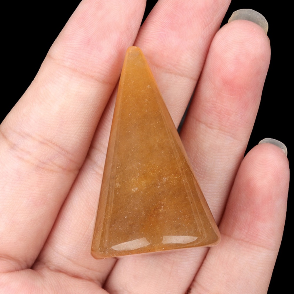 Gemstone Ring Holder Tower (D25X40MM) Stone Jewelry Display Stand Point Cone Decorative Wedding Storage