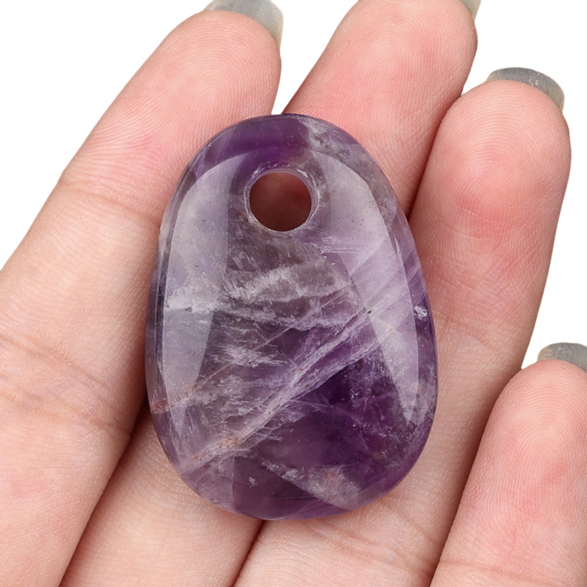 Trapezoid Gemstone Pendant 25X35MM for Making Jewelry