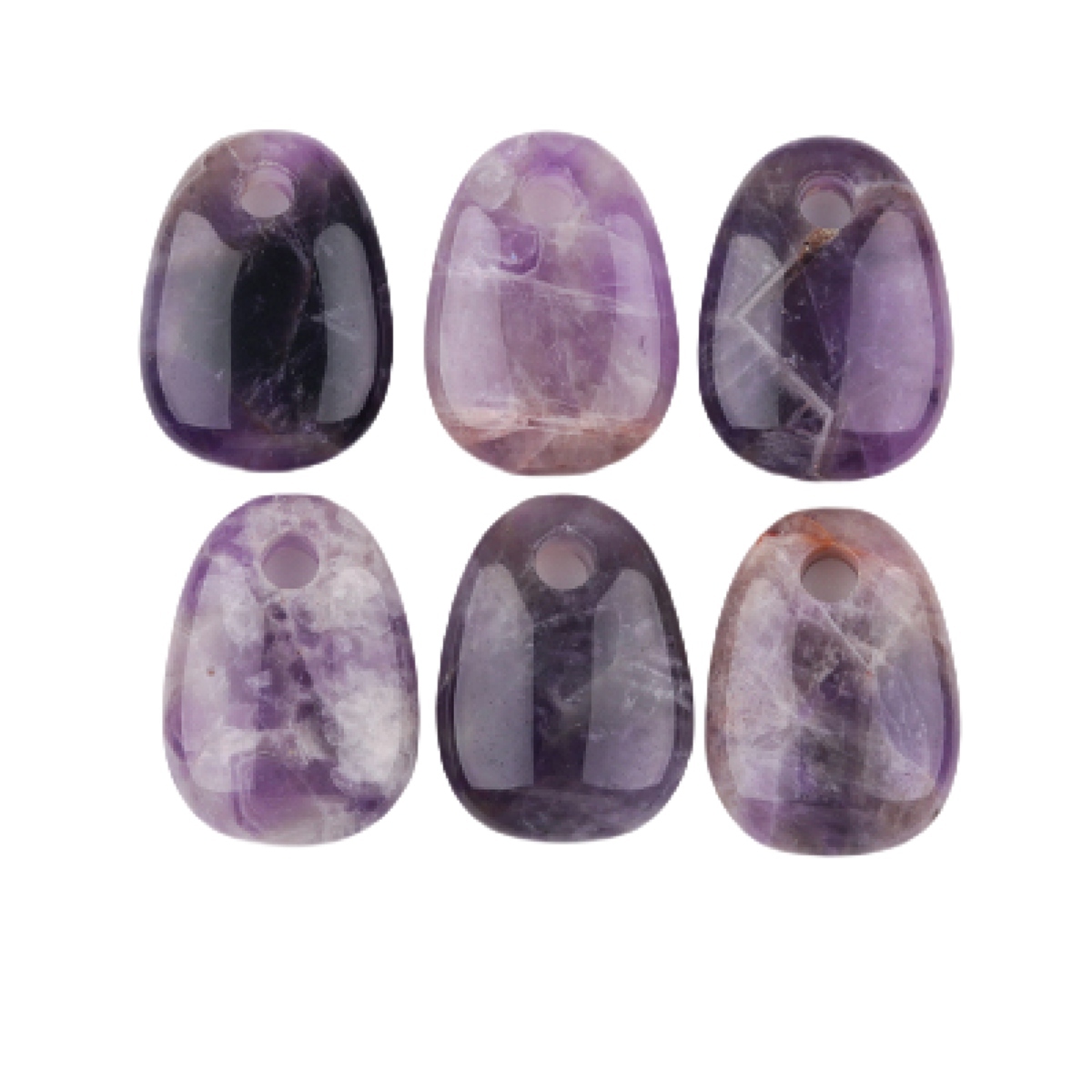 Trapezoid Gemstone Pendant 25X35MM for Making Jewelry