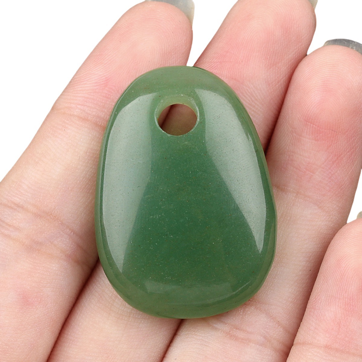 Trapezoid Gemstone Pendant 25X35MM for Making Jewelry