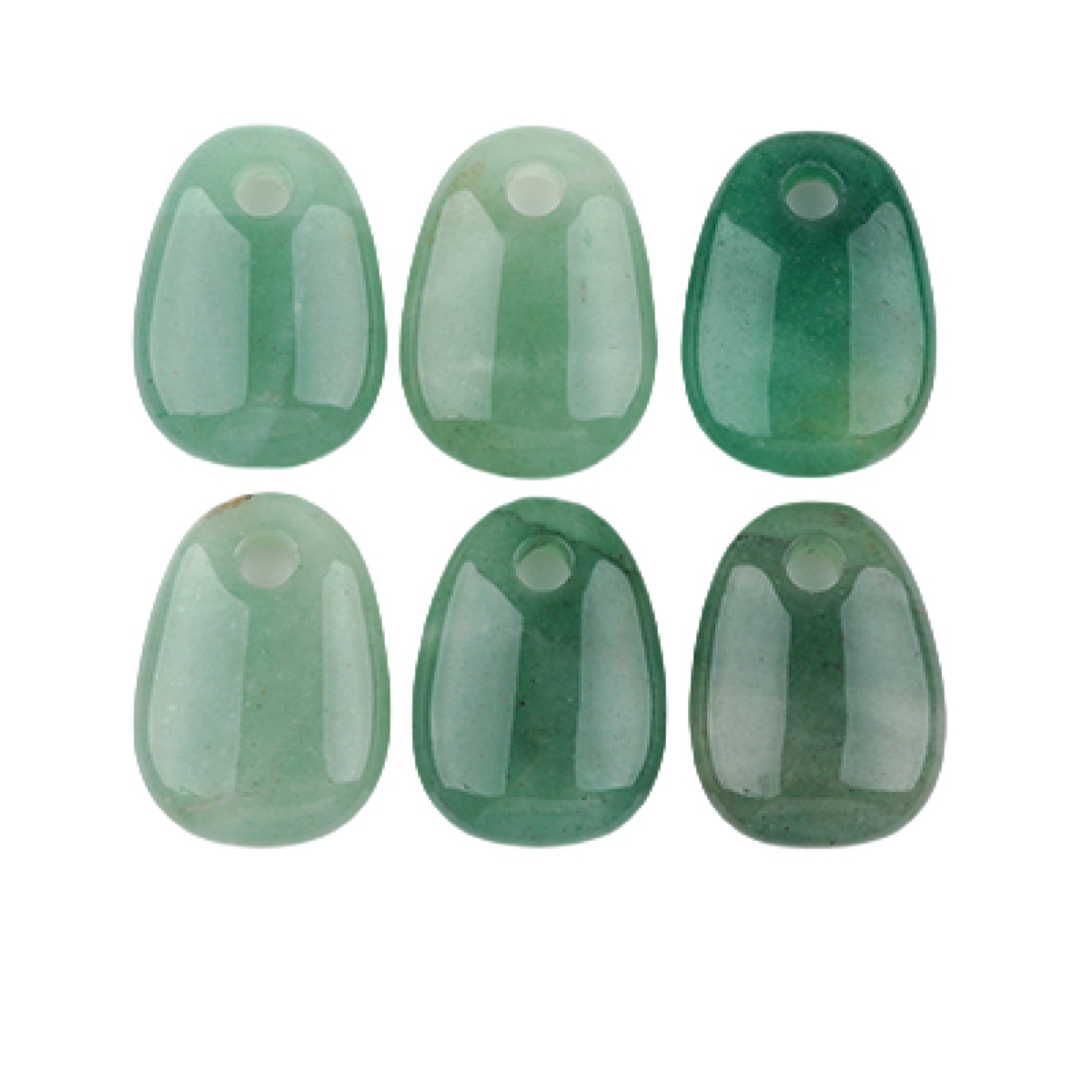 Trapezoid Gemstone Pendant 25X35MM for Making Jewelry