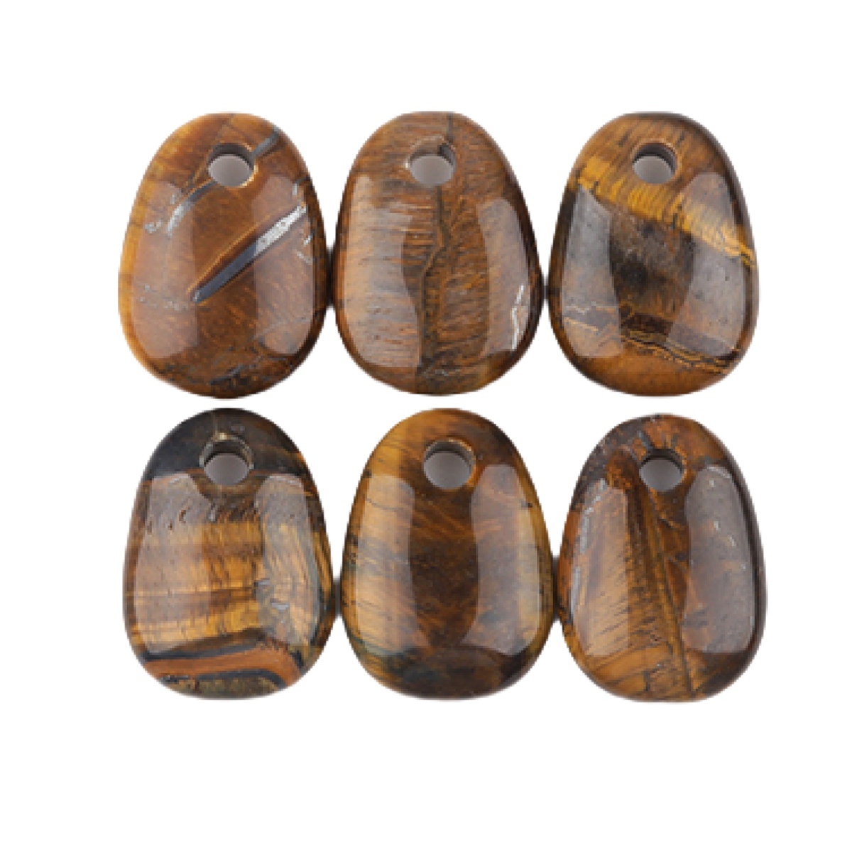 Trapezoid Gemstone Pendant 25X35MM for Making Jewelry