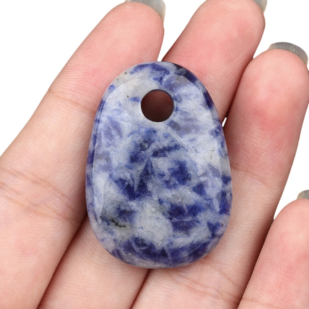 Trapezoid Gemstone Pendant 25X35MM for Making Jewelry